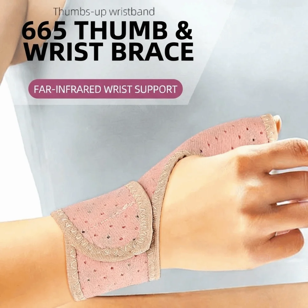 Support Breathable Wrist Support Brace Wrap-Around Adjustable Wrist Brace Protection Ultra Thin Wristband Badminton