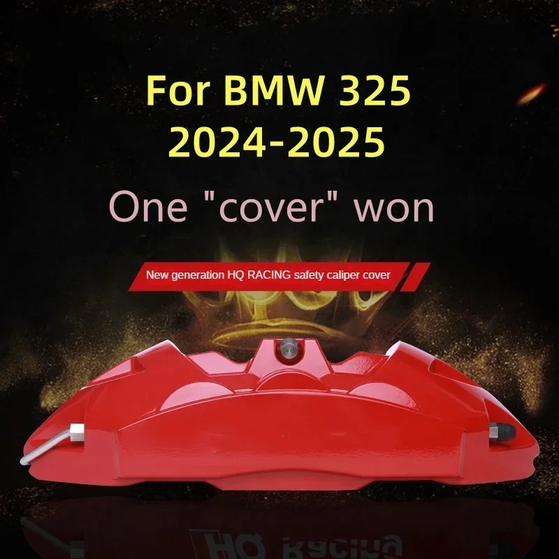 For BMW 3 Series 325Li 325i 2024 2025 Car Brake Caliper Cover Front Rear 3D Aluminum Metal Kit