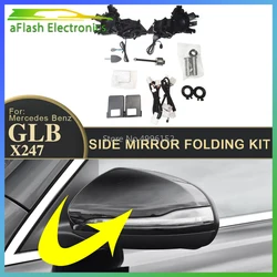 For Mercedes Benz GLB X247 2020-2023 Car Side Mirror Folding Kit Rearview Mirror Folding Motor Engine Electric Power Mirror Fold
