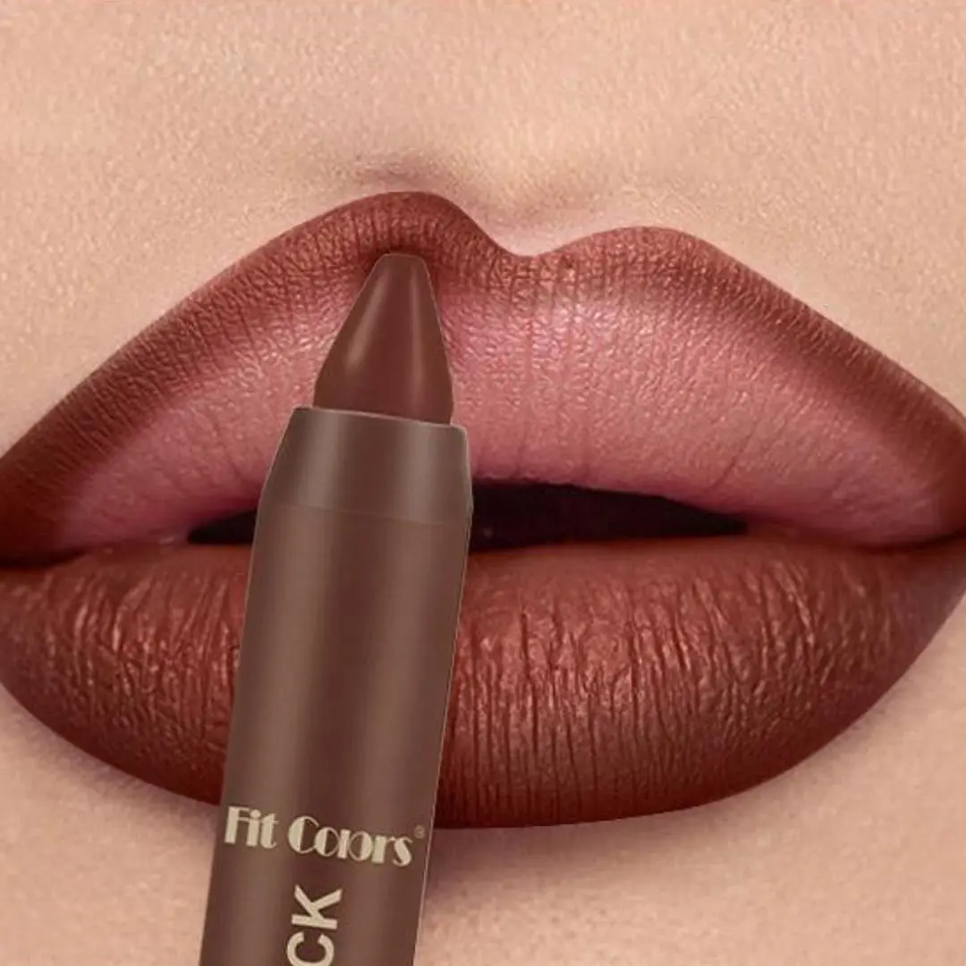 Lápiz Delineador de labios con punta cónica, resistente al agua, Natural, marrón desnudo, delineador de labios delgado, maquillaje de larga duración, mate, cremoso, teñido de labios