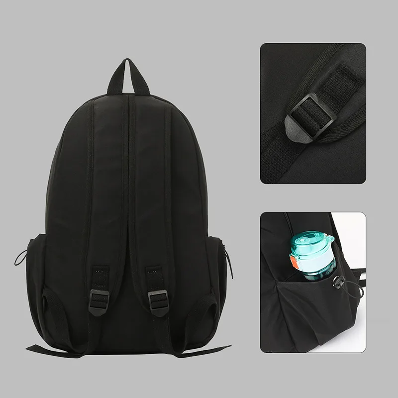 School Bag Backpack Male College Student American Red Junior High School High School Student Mountaineering Female Large Capacit