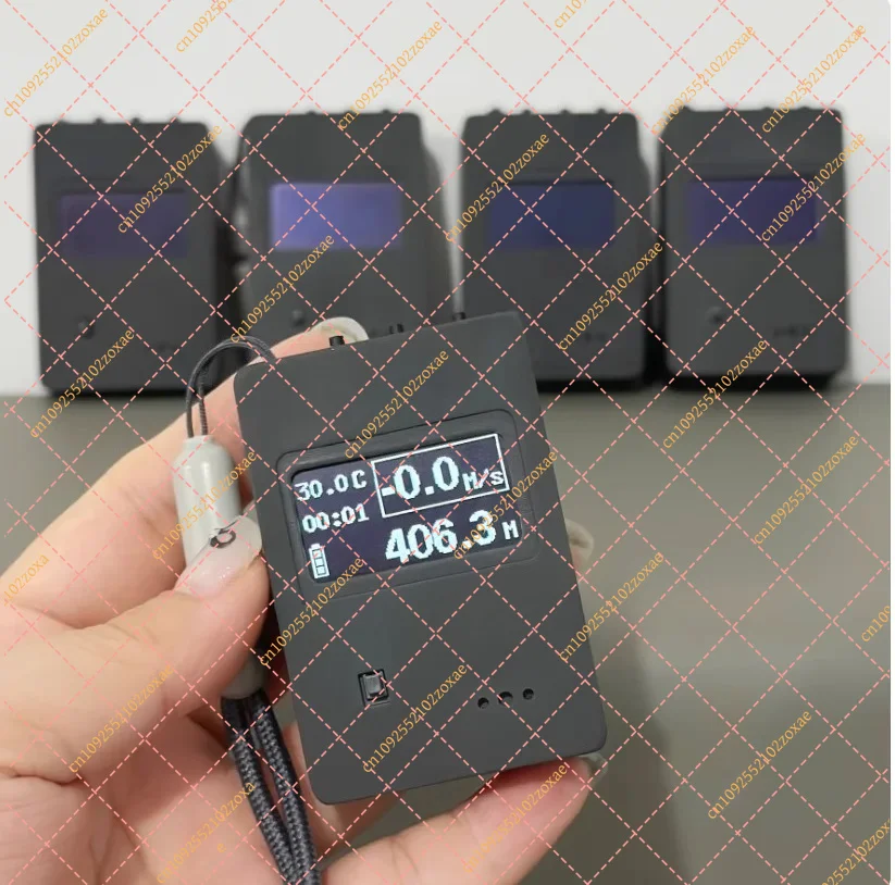Digital LCD Altimeter Aviation Barometer Pressure Gauge Height Meter for Skydiving Paragliding Outdoor Sports Gear Tools
