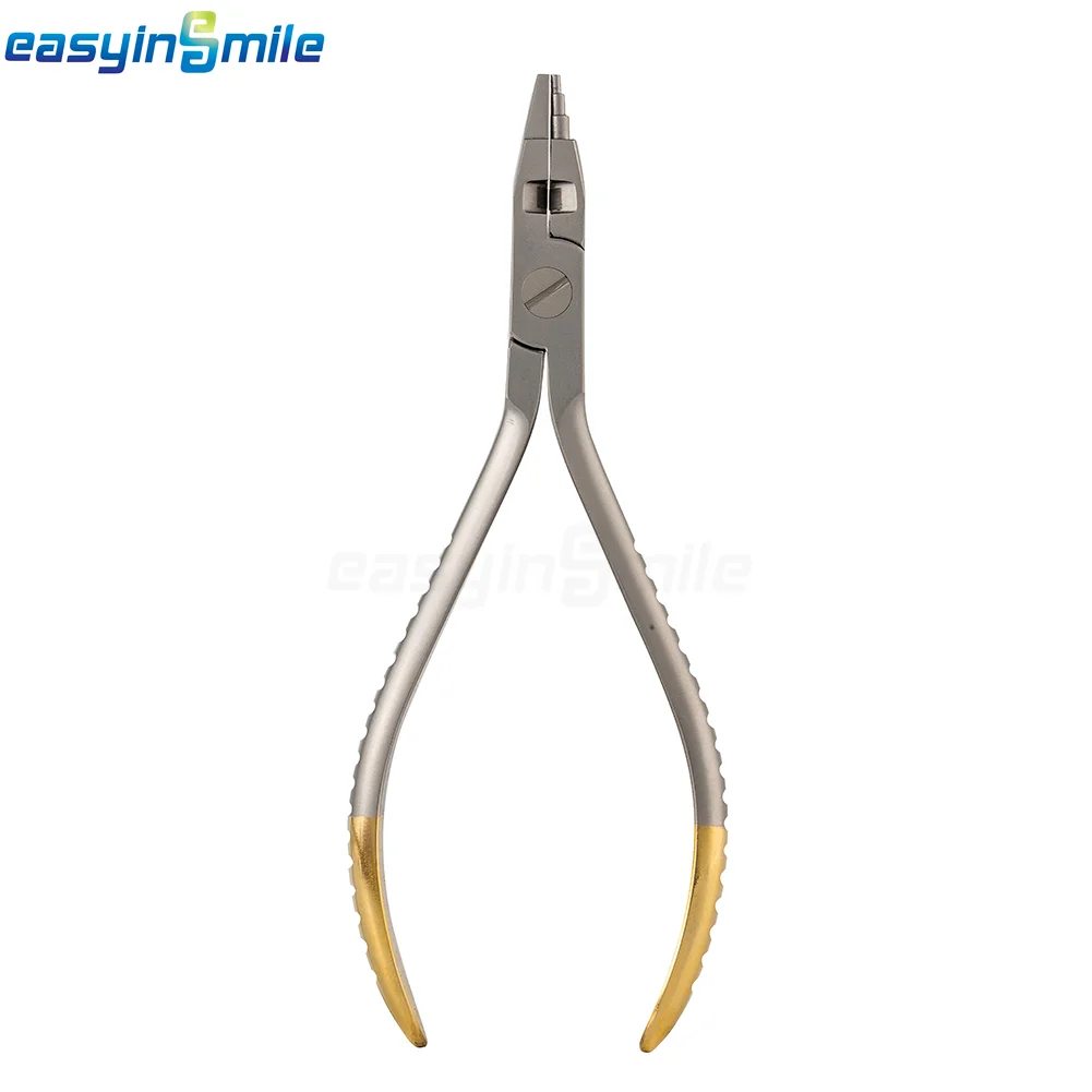 Easyinsmile Dental Pliers Kim Combination  with Cutting Trapezoidal Tip Arch Wire Bending Forming Pliers Orthodontic Tool