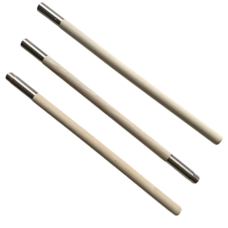 

160 CM White Wax Pole Folding Martial Arts Stick Splicing Shaolin Stick Combination Stick Three Section