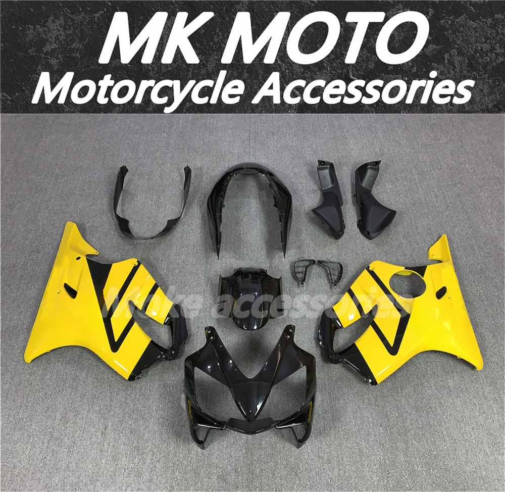 

Moke moto Motorcycle Fairings Kit Fit For Cbr600f F4i 2004 2005 2006 Bodywork Set High Quality ABS Injection NEW Black Yellow
