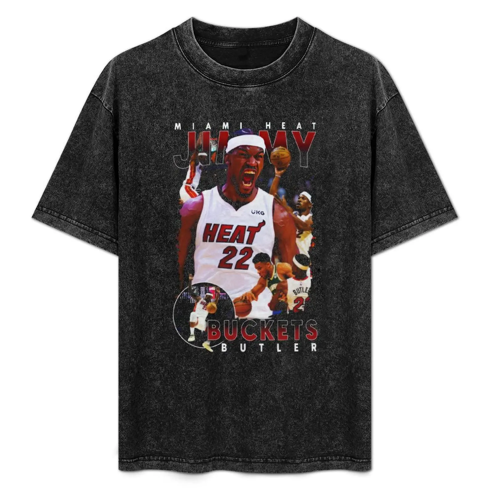

Jimmy Bucket Butler Vintage T-Shirt Quick Dry Light Sports T-Shirt