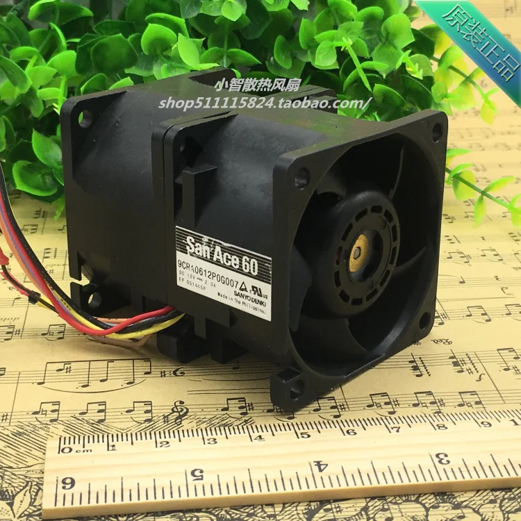

ORIGINAL 9CRA0612P0G007 12V 2.3A 6076 60*60*76mm NEW COOLING FAN RADIATOR