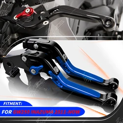 For Suzuki GW250 Inazuma 2011-Present Clutch Lever Brake Lever Set Adjustable Folding Handle Levers Motorcycle Accessories Parts