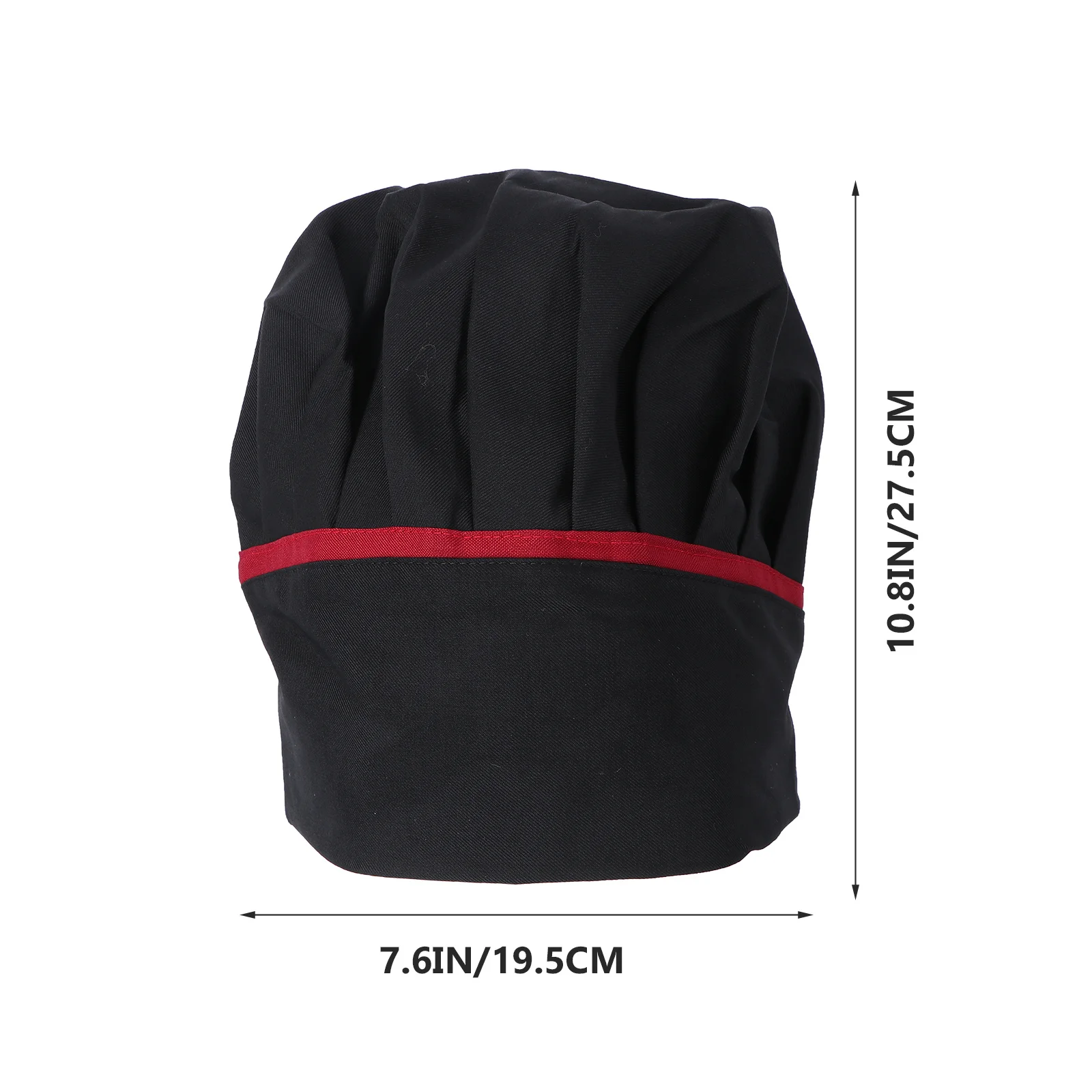 قبعة الشيف للمطعم مصنوعة من مزيج القطن والبوليستر بتصميم كلاسيكي مريح وسهل التنظيف لقبعة الطاهي لموظفي المطبخ #2