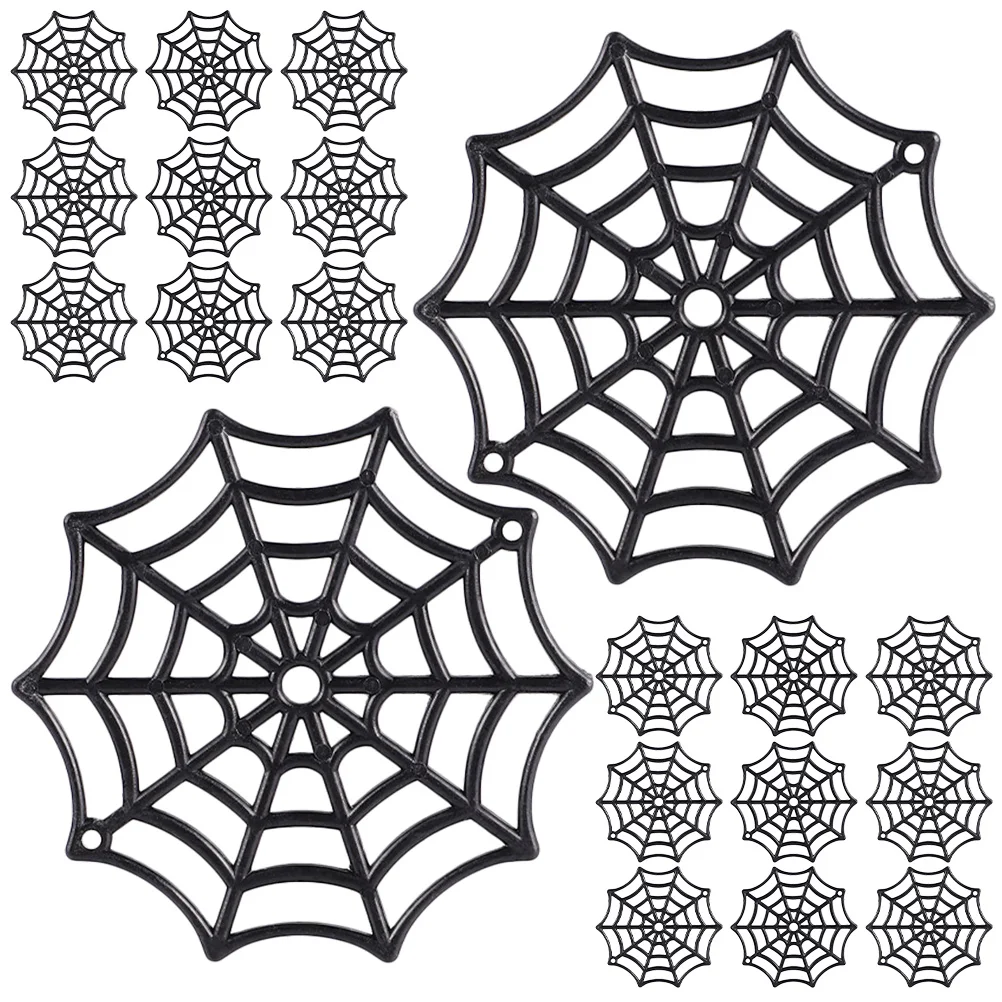 

80Pcs Halloween Plastic Cobweb Spider Web Decoration Party Hanging Props Haunted Decor Halloween Spider Web Decorations