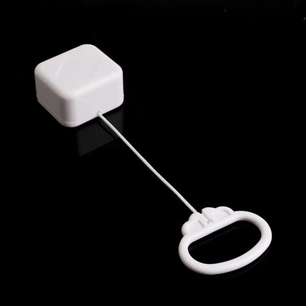 Simple Pull Ring Music Box Creative White Mini DIY Baby Toy ABS Eight-tone Ring Rope Baby Toy Accessories