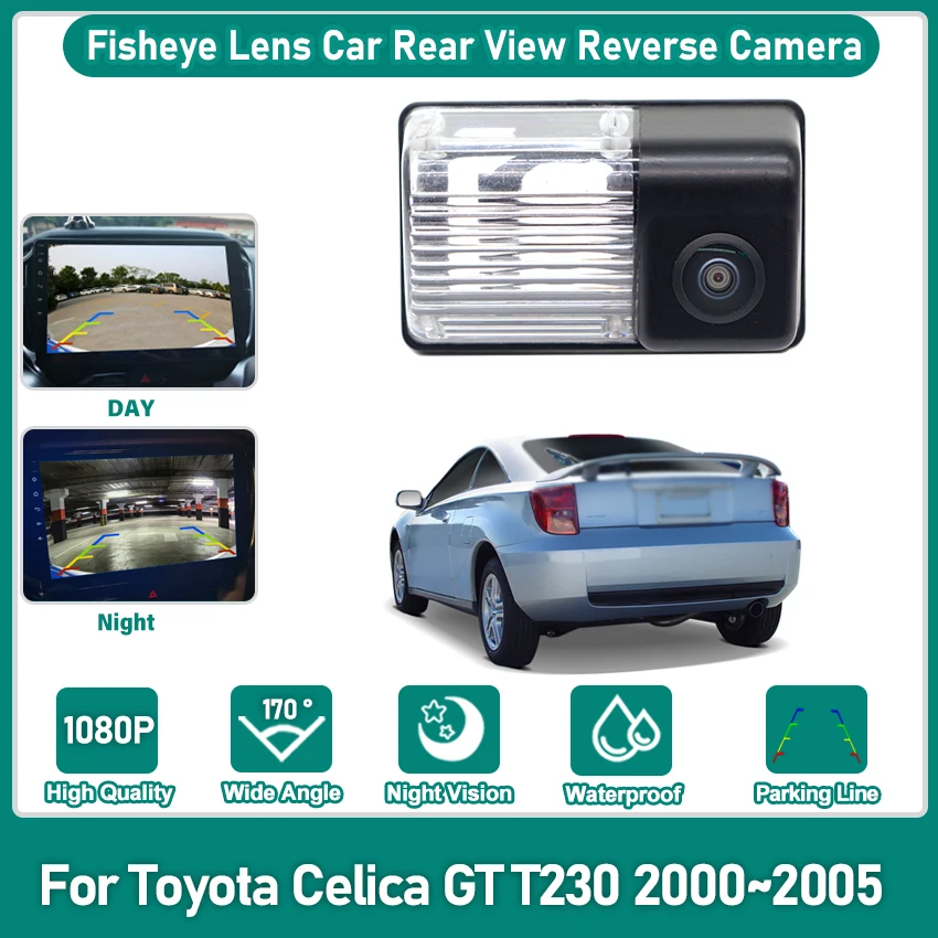 Car Rear View Reverse Backup Camera For Toyota Celica GT T230 2000~2003 2004 2005 Reversing Camera For Parking HD Night Vision