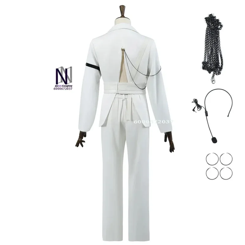 애니메이션 에일리언 스테이지 루카 신규 코스프레 R7 블링크 간 슈트 의상 가발 파티 할로윈 크리스마스 카니발 유니폼 화이트 슈트