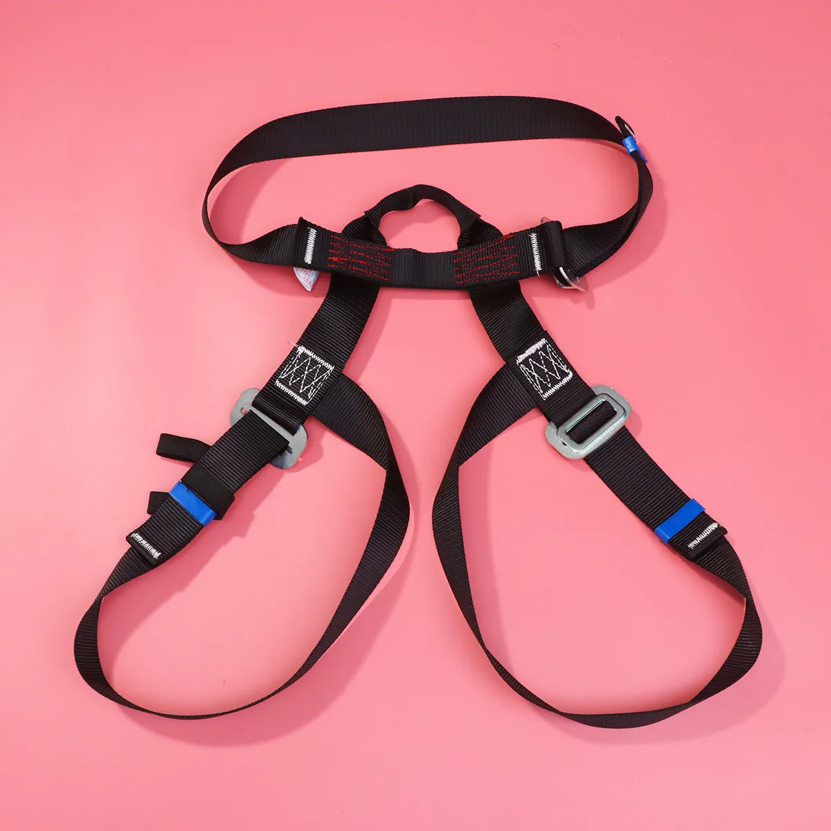 

Альпинистская страховочная привязь для альпинизма, работы на деревьях и активного отдыха, регулируемый страховочный пояс из полиэстера, снаряжение для спуска по веревке, страховочная привязь для скалолазания