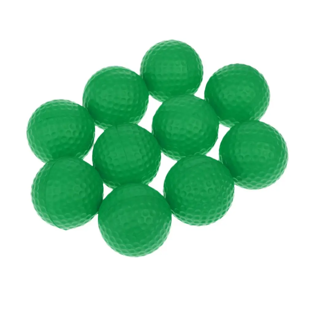 Conjunto de 30 bolas de espuma macia para prática de treinamento de bola de golfe brancas