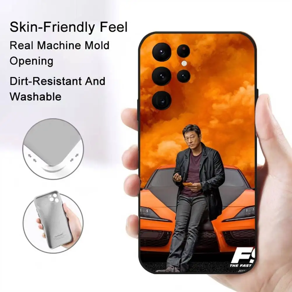 حافظة هاتف F-Fasts and F-Furious لهاتف S Series S20 S21 S22 S23 S24 FE Plus Ultra TPU غطاء ناعم وصديق للبشرة #5