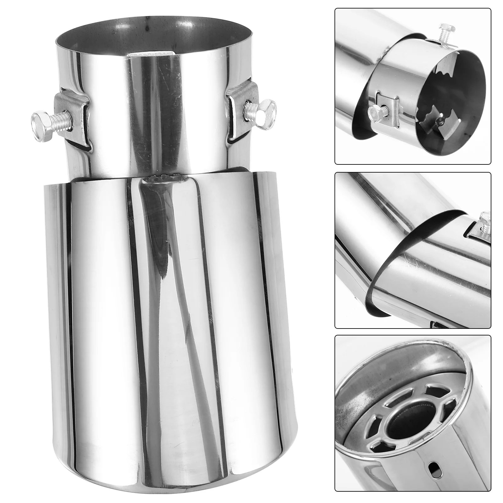 

Car Exhaust Cars Exterior Accessories for Men Tail Adapter Tip Muffler