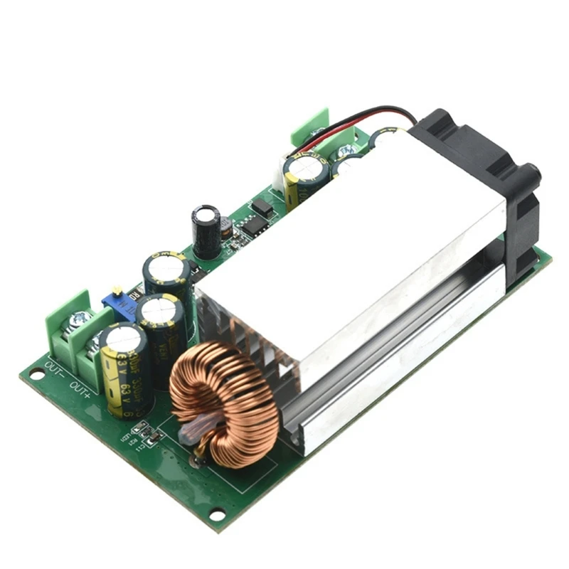  Adjustable DCDC Stepping Down Converters Module 600W 25A Voltages Regulator With Cooling Fan Design