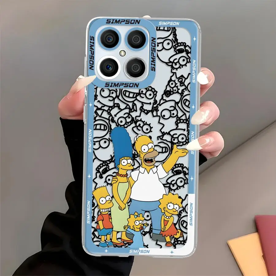 حافظة ناعمة لهاتف Honor Y9 Prime 2019 X9b X9a X8b 90 Lite X7b كارتون كول سيمبسون #6