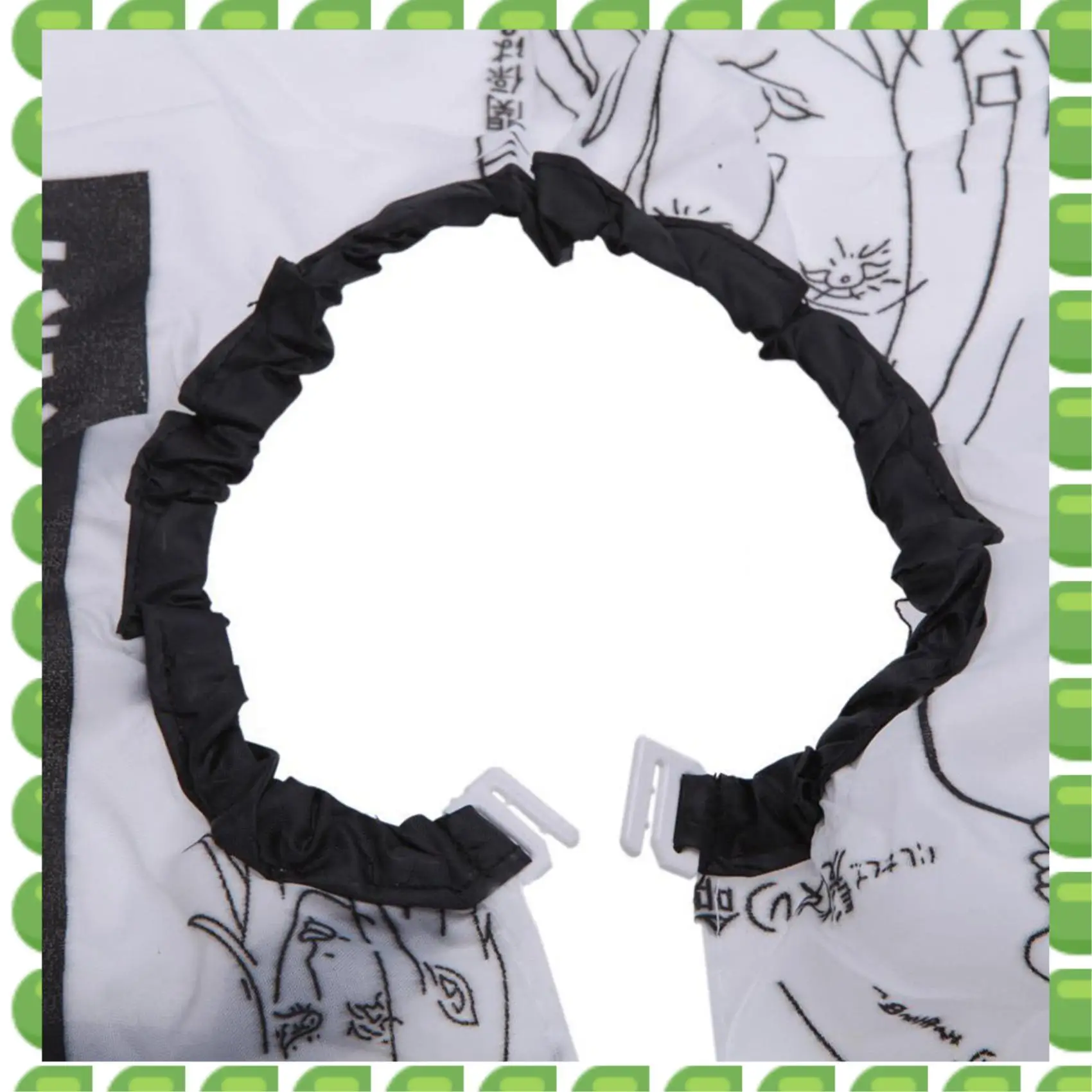 

A04V 3X Adult Salon Barber Gown Cape Hairdressing Hairdresser Hair Cutting Cloth Black