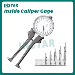 INSTAR Inside Dial Caliper Gage 55-153mm 0.01mm Internal Measurement Dial Gage High Accuracy