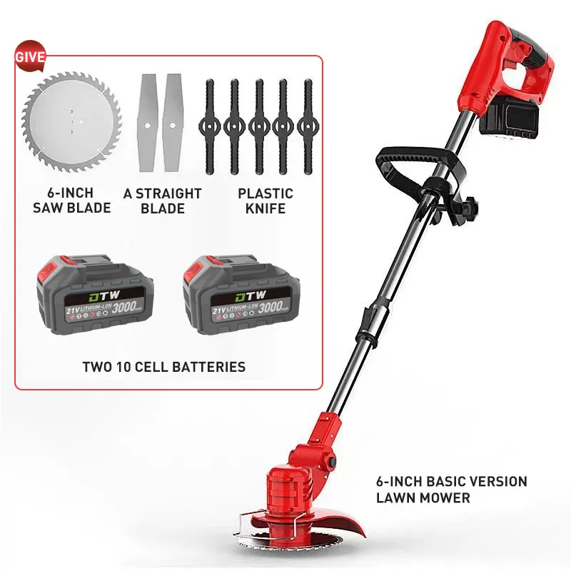 A3-0003 핫 세일 간편 조작 전기식 정원 잔디 관리 잔디 깎기 기계