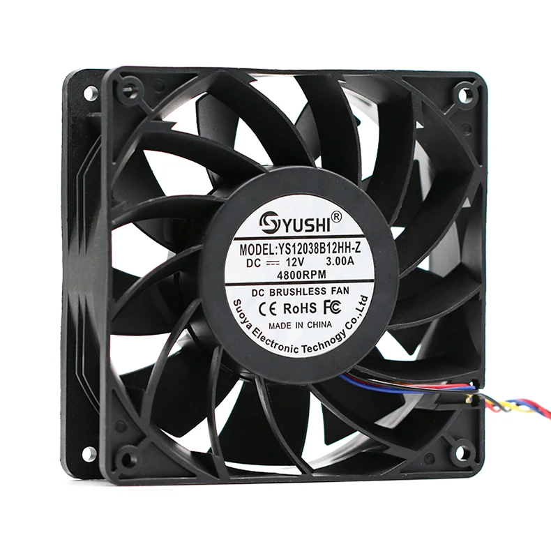 

120x120x38mm 120mm 12V 24V 48V Boost Super Violent Server Inverter Cooling Fan