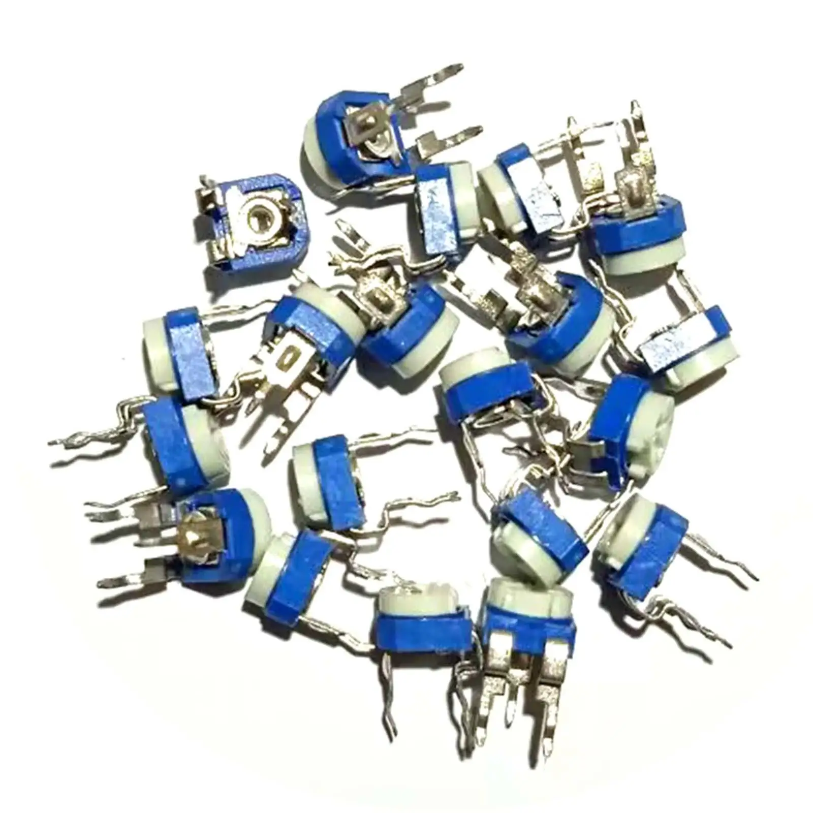 20 Pieces Potentiometer Variable Resistor for Convenient Installation Direct Replacement Durable Long Service Life Professional