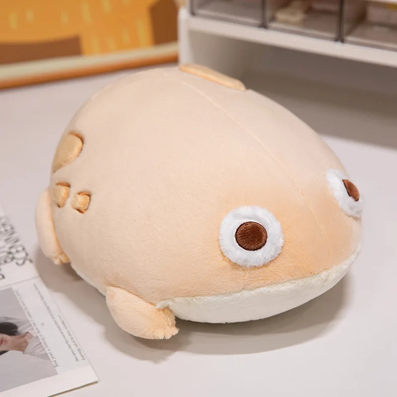 

28cm/40cm Cute Cartoon Bullfrog Plush Toys Soft Fluffy Chubby Bullfrog Toys Funny Decor For Room Party Car Birthday Gift To Kids