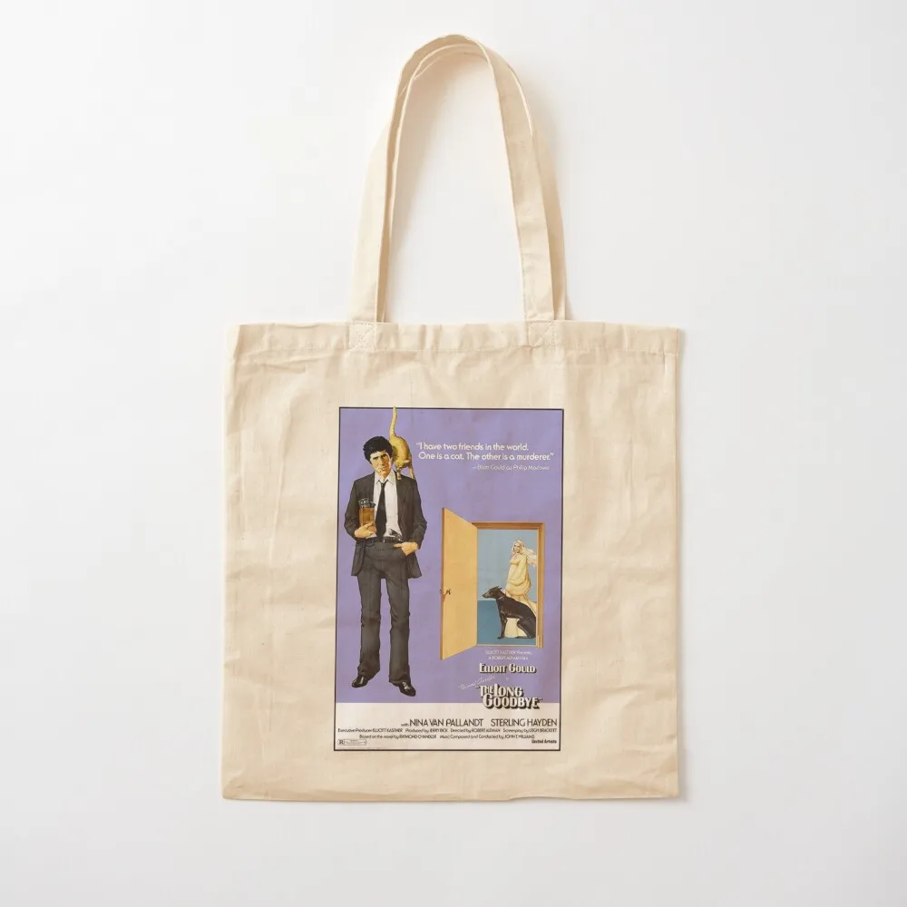 

The Long Goodbye (1973) Tote Bag shopper bags eco bag folding Canvas Tote Bag