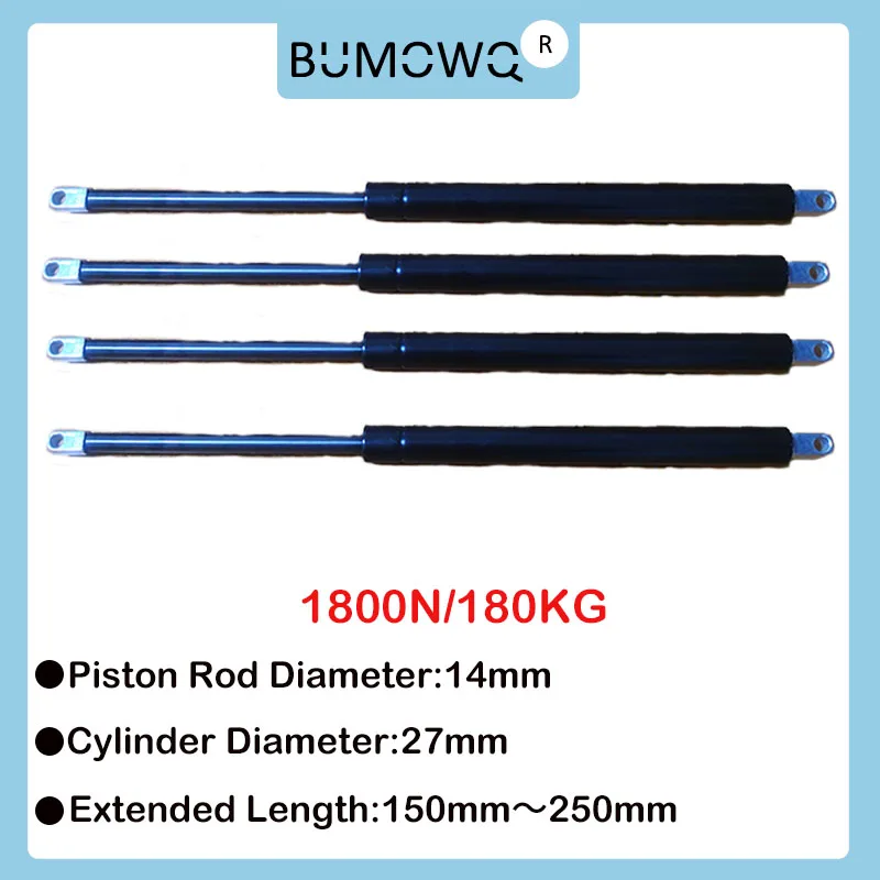 

1 PC 150-250mm 180kg/1800N Universal Strut Bars Machine Gas Spring Car Shock Absorber Furniture Cabinet Hinge Gas Lift