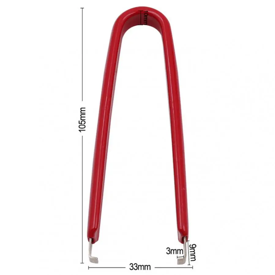 U Type Multi-purpose Tweezers IC Chip Extractor Electronic Component Parts Extraction Tool for ROM Extraction Removal Puller