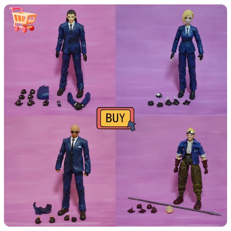 New Claude Sid Zeng Elena Luther Bright Arts Ba Rude Stockwell Genuine Final Fantasy Vii Handmade No Box And Bracket In Stock