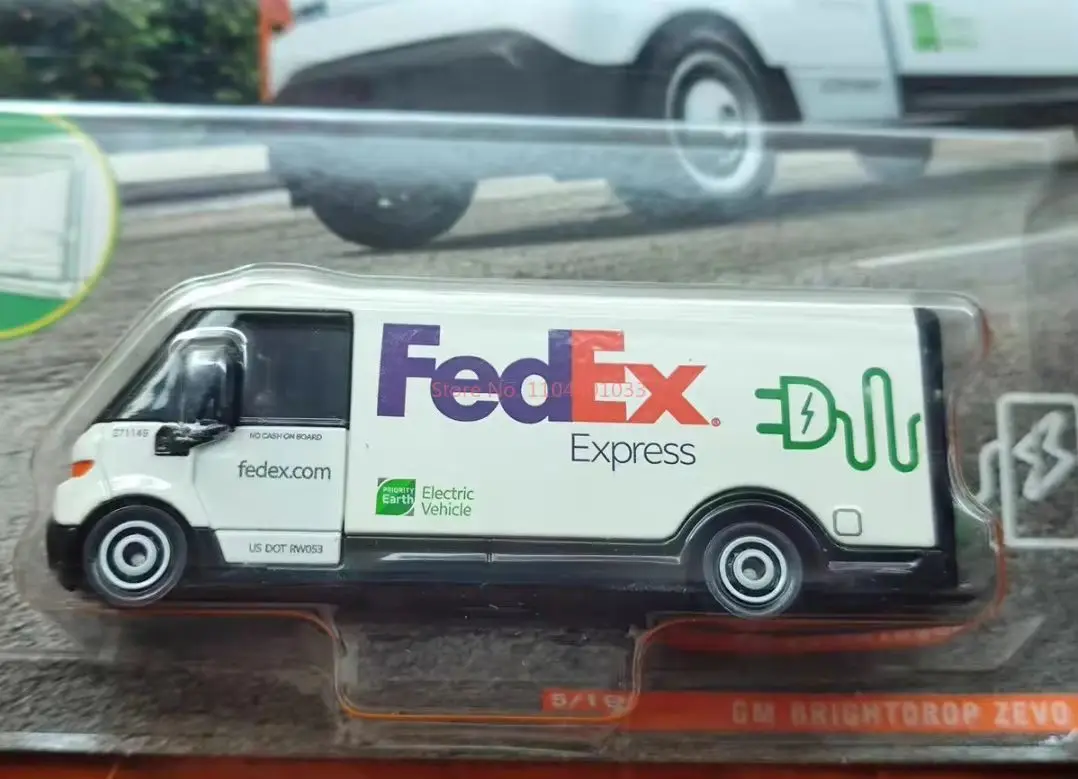 Matchbox Car Working Rigs Kinderspielzeug für Jungen 1/64 Coche Diecast Metal 70 Jahre Sepcial Pierce Fedex Express N3242