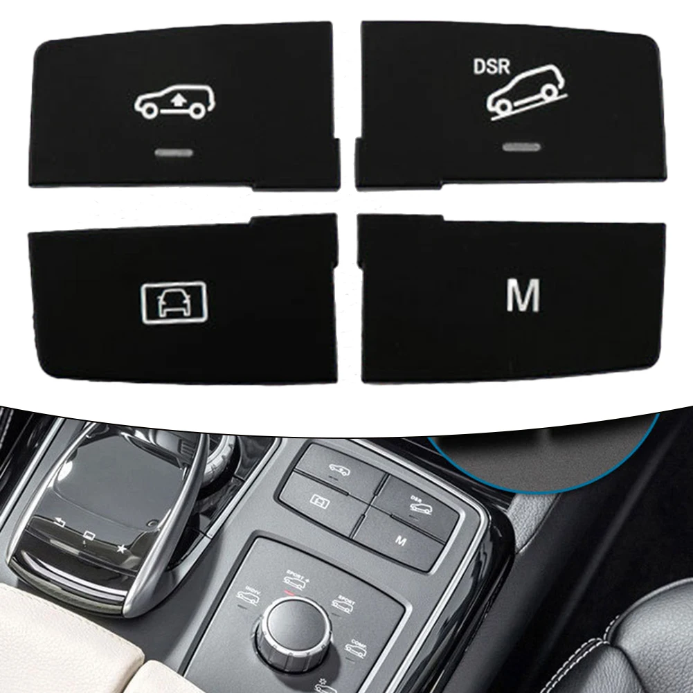 Enhance Vehicle Functionality with 4 PCS Center Switch Buttons for Mercedes For Benz ML GL GLE GLS Models W166 X164 X166 W292