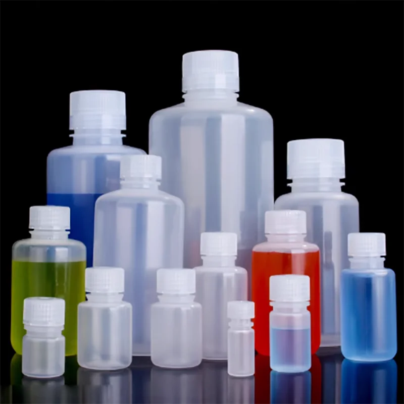 

Empty bottle PP large mouth transparent food grade sample bottle sealed bottle small dispensing bottle plastic bottle reagent bo