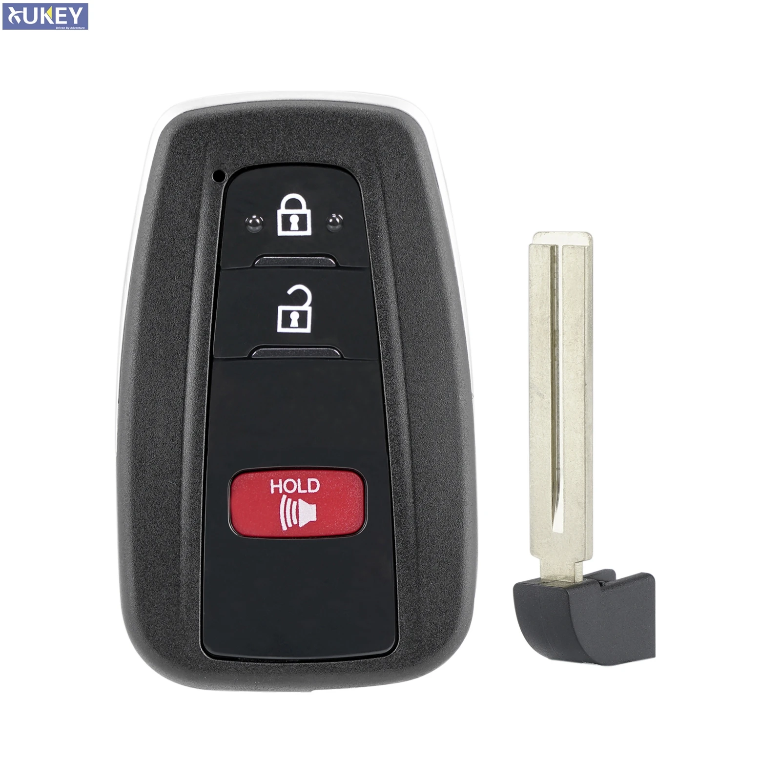

3 Buttons ABS Plastic Key Case Fob For Toyota 4Runner C-HR Prius Prius C V PHV RAV4 Remote Key Cover Shell Skin Sleeve Protector