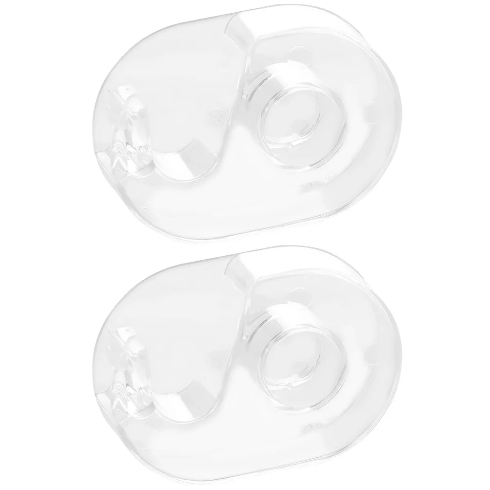 2pcs Tape Dispenser Desk Holder Portable Cutter For Office Home School Use Smooth Edges Modern Design Household Tape Supply