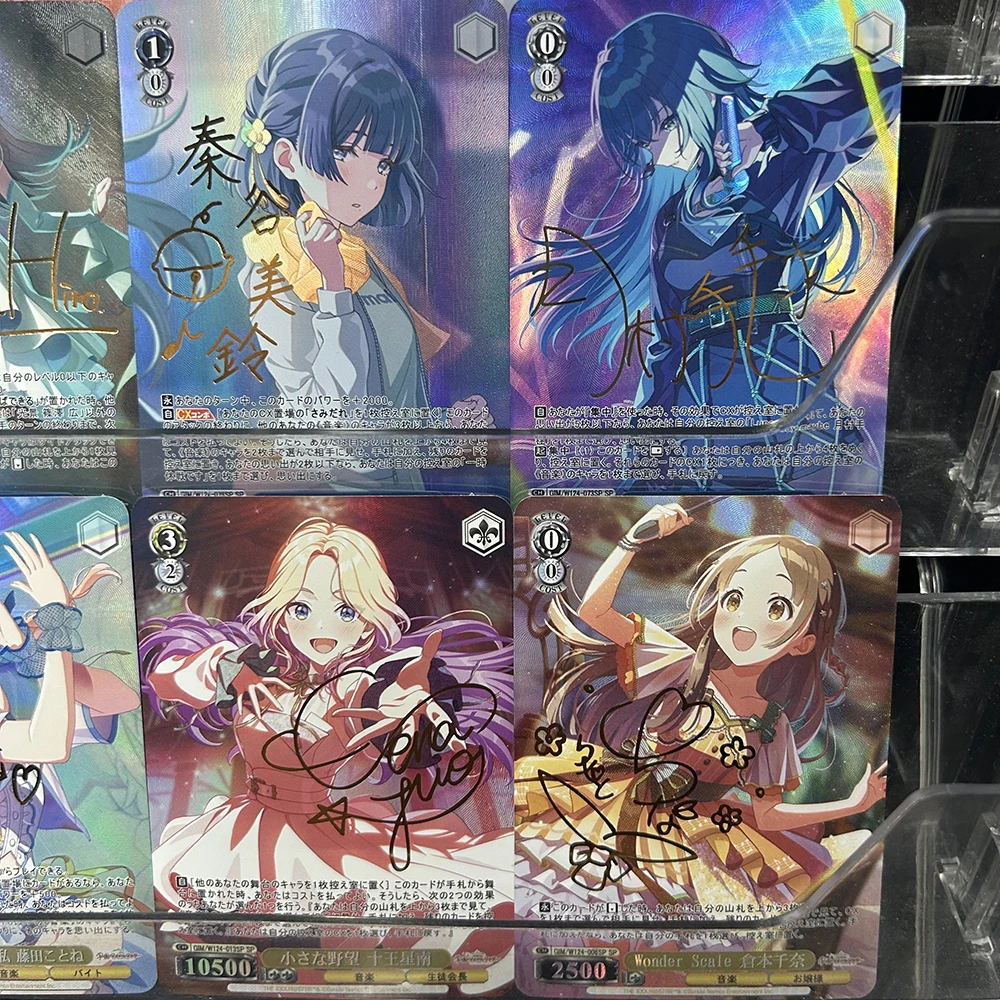 أنيمي جمع بطاقة مدرسة المعبود ماستر لعبة شينوساوا هيرو جيم/W124-074SP SP Gim/W124-079SP رينامي هايمساكي فلاش احباط بطاقة #6