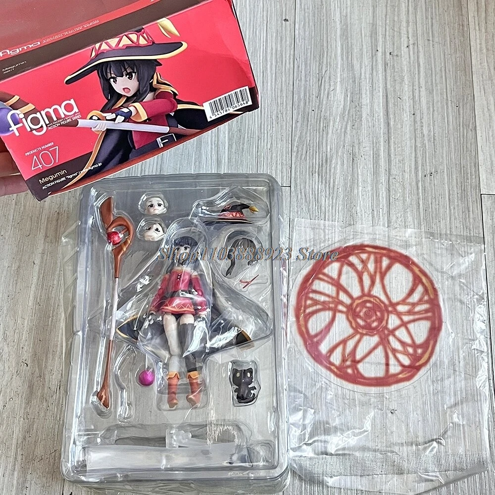 

Аниме Sekai Figma 407, фигурка Konosuba Megumin Bless This Wonderful World 2, модель игрушки ручной работы, куклы, подарки на день рождения