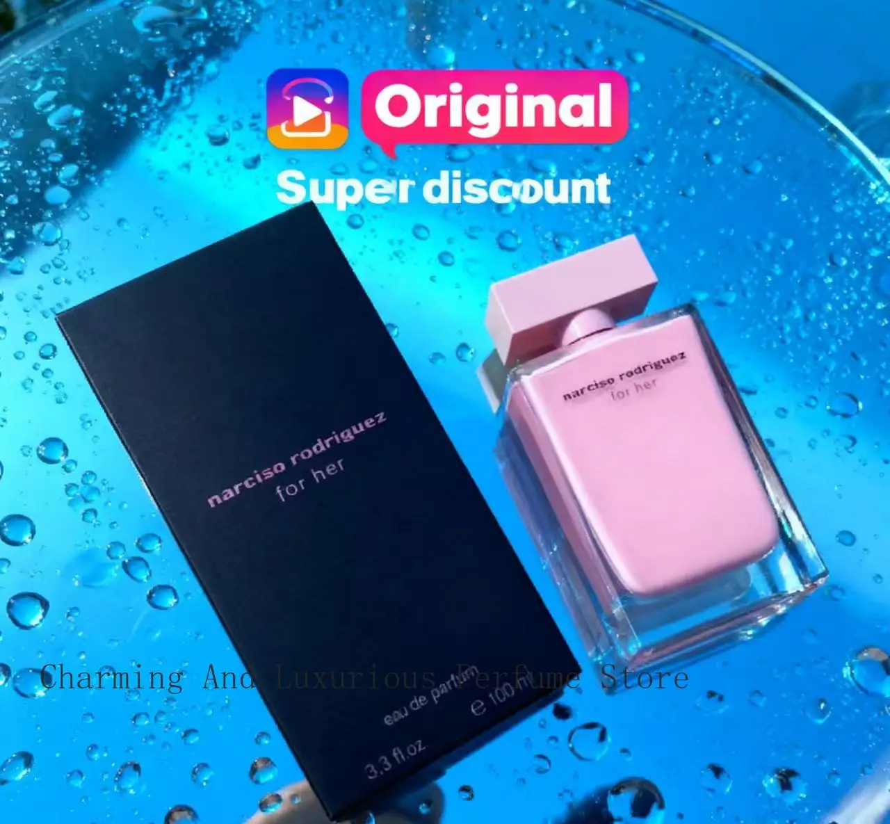 

Hot Classic Luxury Elegant Musk Floral Eau de Toilette for Women, Luxury Pink Bottle Perfume, Day to Night Fragrance