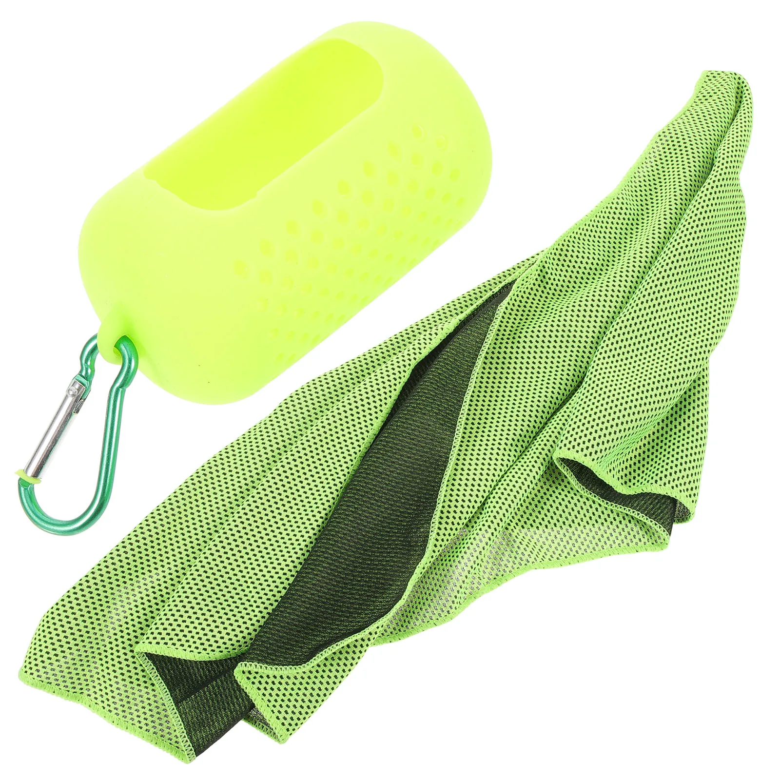 

1 set Quick Dry Gym With Case Sweat Absorbent Sports Towel For Workout Travel Yoga Hiking Swimming Fitness Lightweight Compact