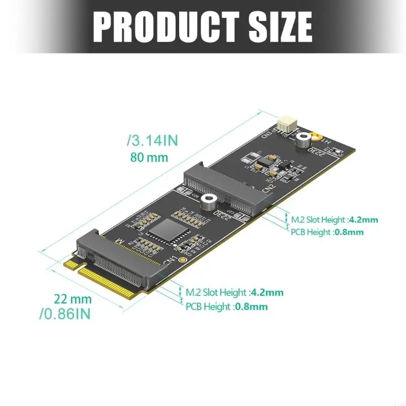 Picture 7: M.2 To M.2 E WiFi Bluetooth-Compatible Adapter Card For Drive And Wireless Module Expansion F19E