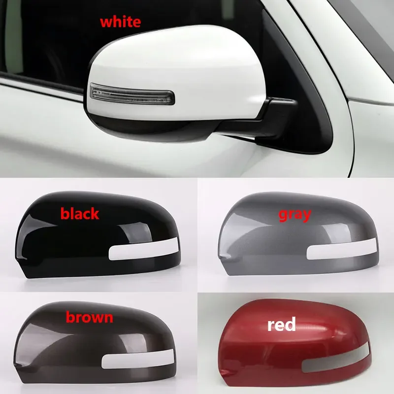 

For Mitsubishi Outlander 2013 2014 2015 2016 2017 2018 Outside Rearview Mirror Cover Wing Door Side Shell Cap Housing