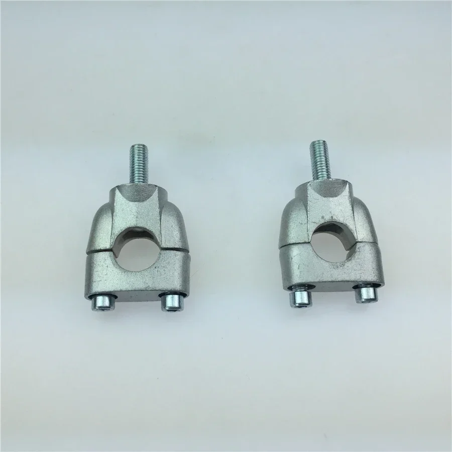 For Suzuki GN250 motorcycle faucet fixed base card holder silver one pair free shipping