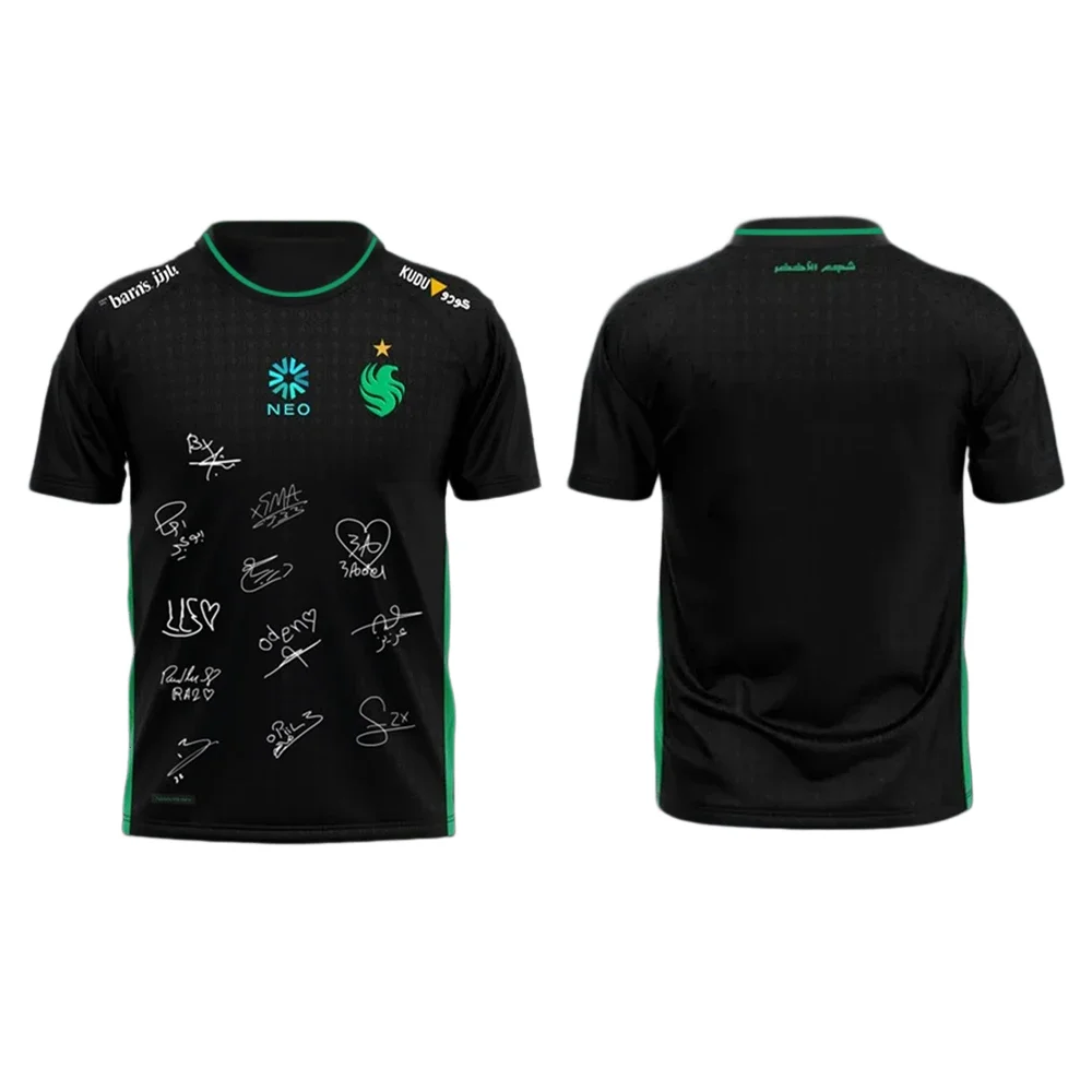 New Counter-Strike2 Team Falcons Esports Uniform Jersey Breathable Sports Sports Fashion Fans Gift T shirts Loose Tops