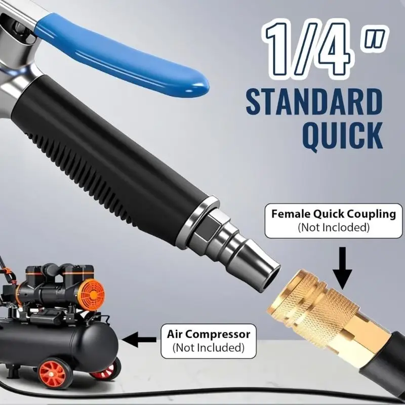 652F Air Blow Guns Pneumatic Dust Blower Guns Air Blow Guns Dust Cleaning Air Blower