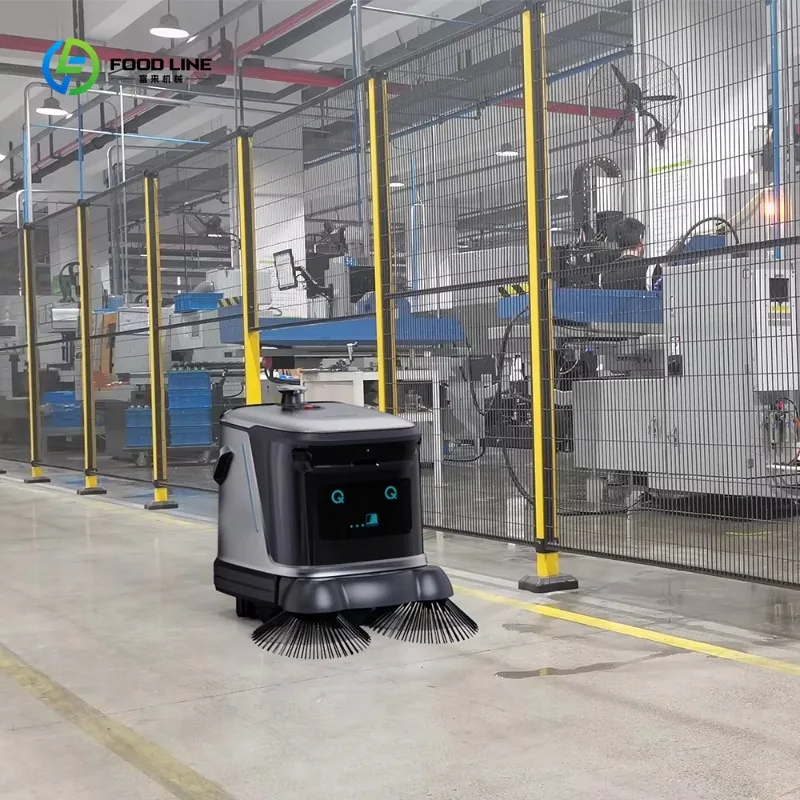 Auto Docking Floor Cleaning Robot LDS SLAM for Marble Tile Wet Dry Scrubber Commercial Use Custom