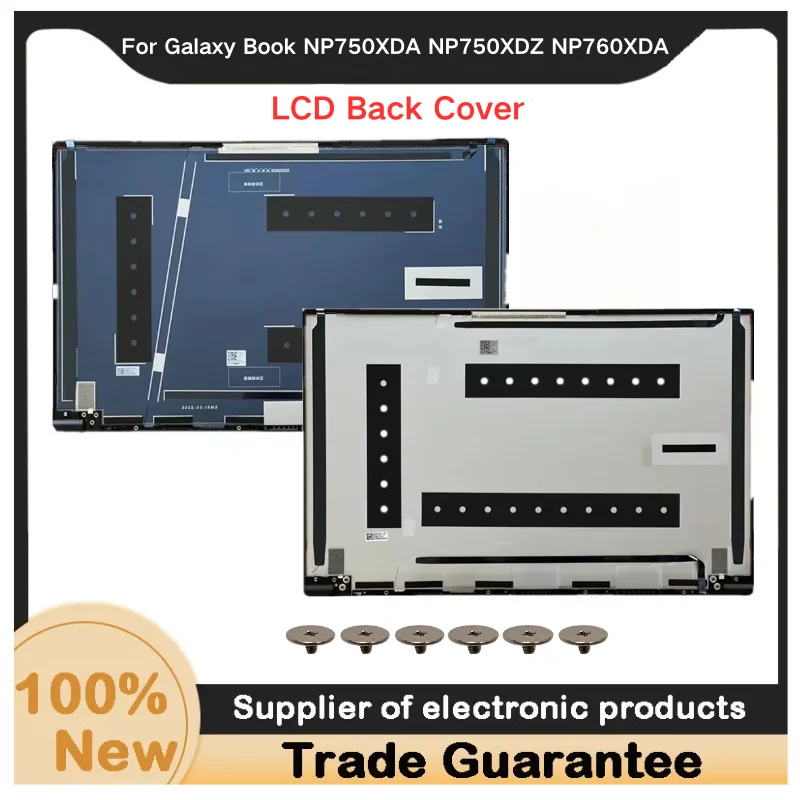 New For Kailxuling Galaxy Book NP750XDA NP750XDZ NP760XDA LCD Back Cover A Shell