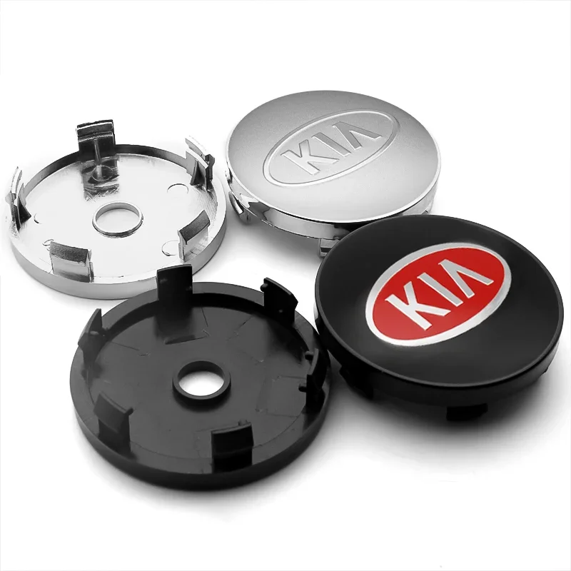 

4 шт., 60 мм, колпаки центральной ступицы колес, эмблема, значок для Kia Ceed Picanto Rio 3 5 K3 K5 Sorento Optoma Soul, аксессуары